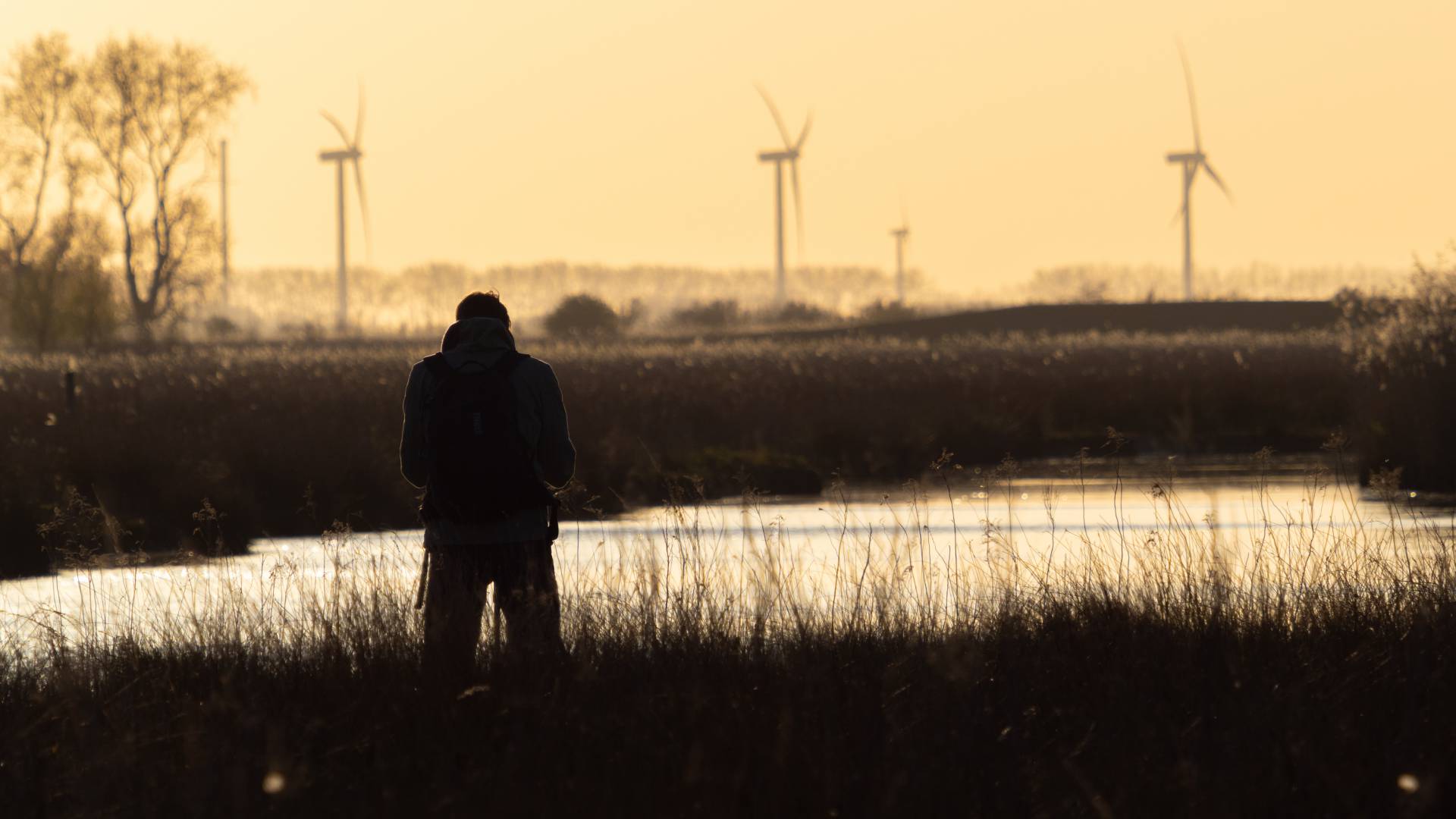 Het gouden uur op Tiengemeten, 25 april 2021