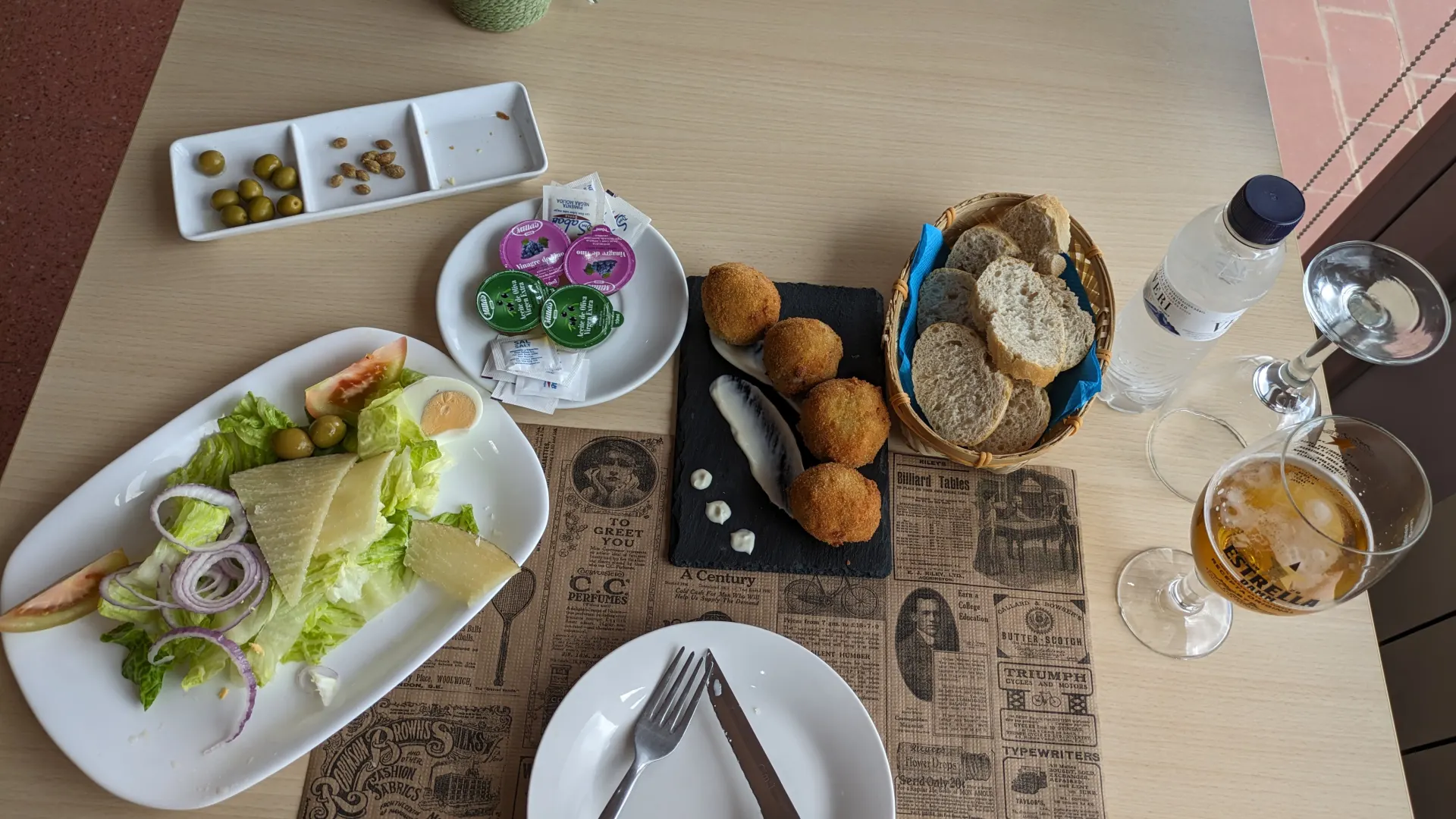 Exotische lunch