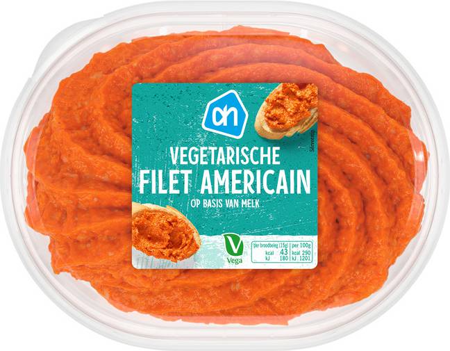 vegetarische filet americain