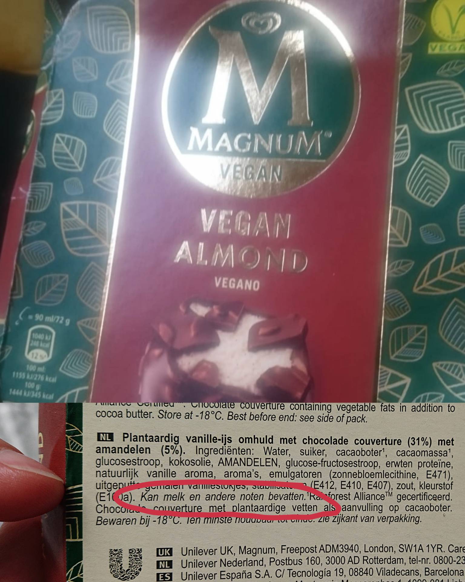 vegan magnum