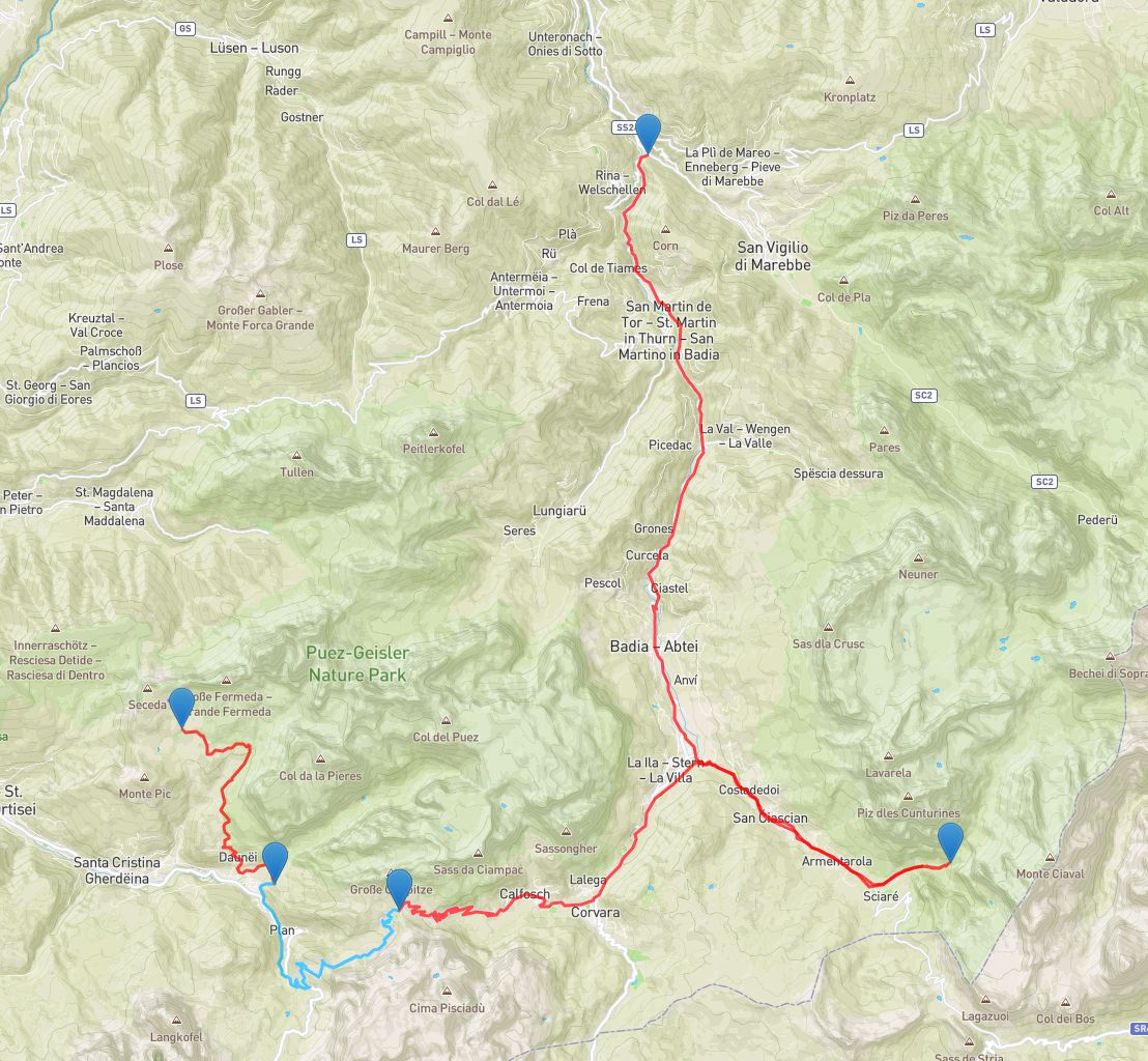 Fietsroute dag 4
